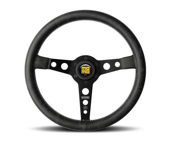 MOMO prototipo 345mm （350mm） Momo Prototipo Heritage Steering Wheel 350 mm - Black Leather