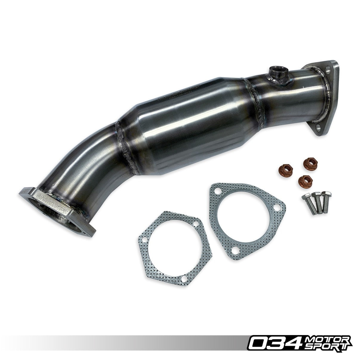 034 Motorsport High Flow Racing Catalytic Converter, B5 & B6 Audi A4 1.8T