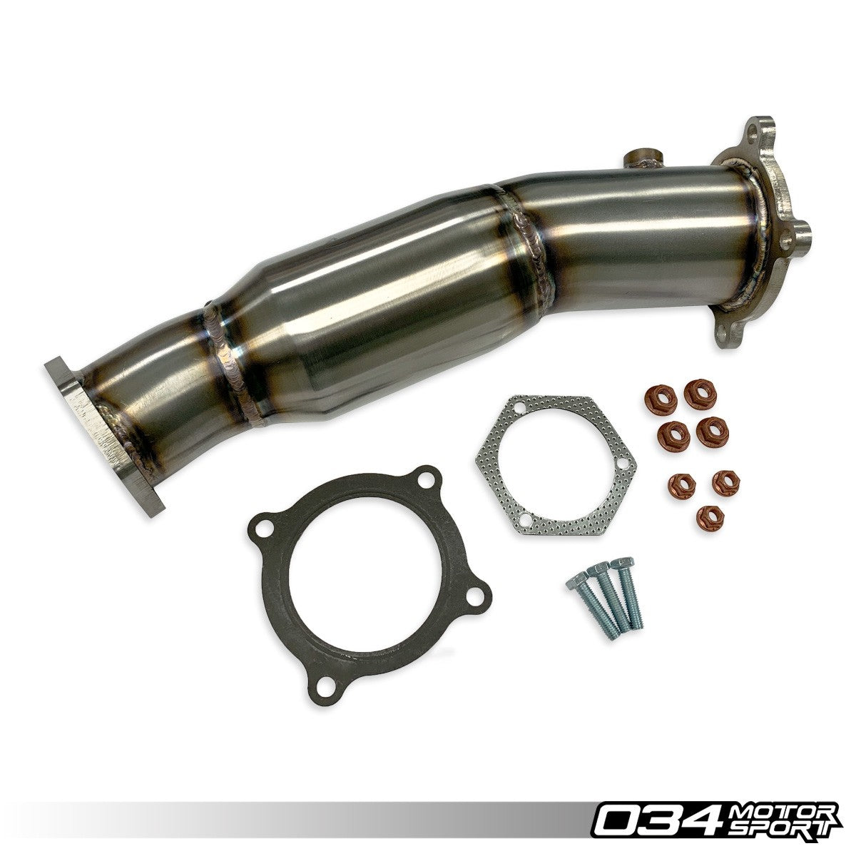 034 Motorsport High Flow Racing Catalytic Converter, B7 Audi A4 2.0T FSI