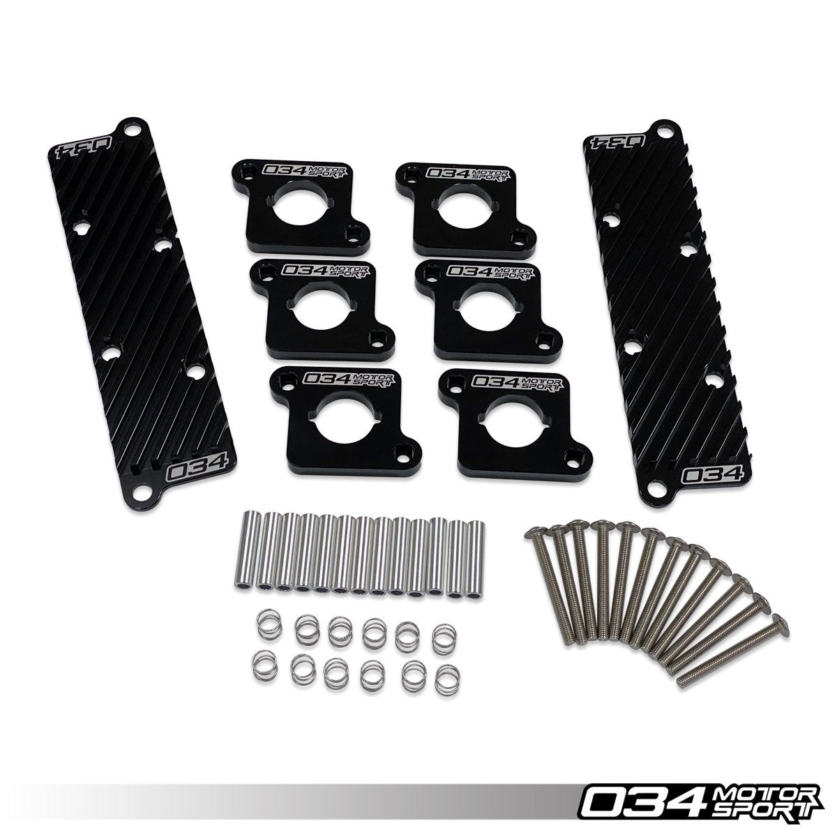 034 Motorsport Billet Aluminum Coil Pack Hold Down Bracket Kit for Audi B5 S4/RS4 & C5 A6/Allroad 2.7T