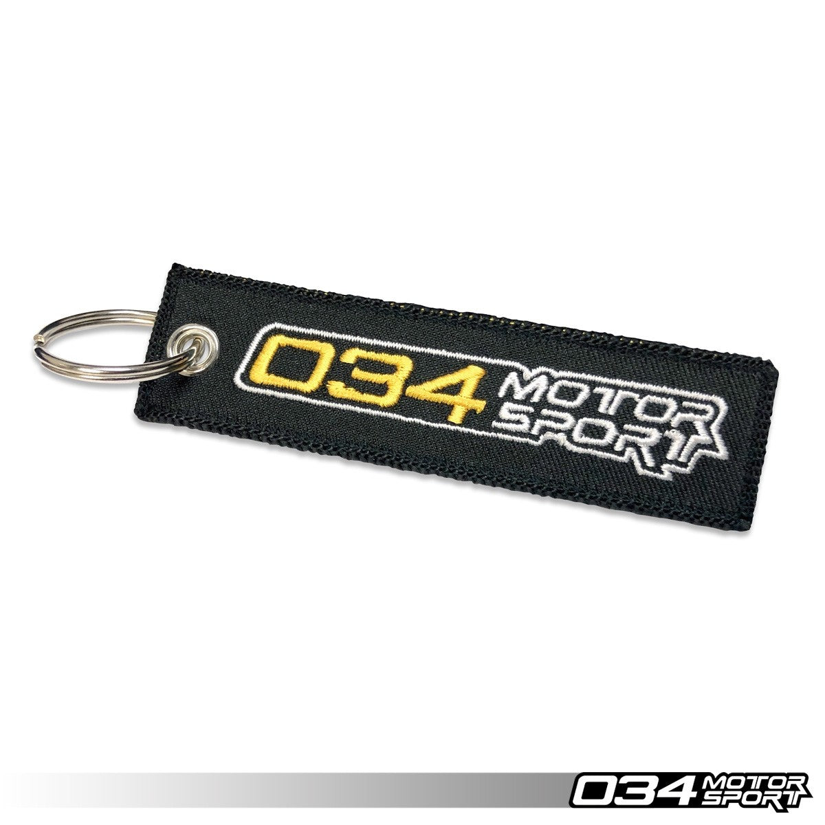 034 Motorsport Embroidered Nylon Key Chain