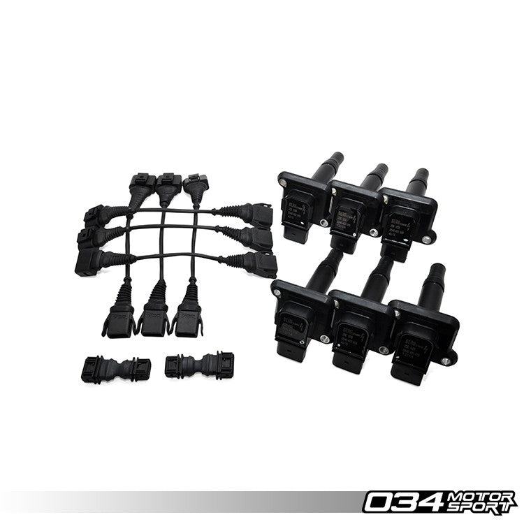 034 Motorsport Coil Conversion & ICM Delete Kit, 2.7T to C5 Audi RS6 4-Wire Coils