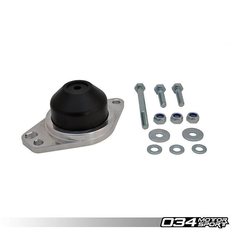 034 Motorsport Motor Mount, Audi I5, Motorsport Spec, Billet Aluminum & Delrin