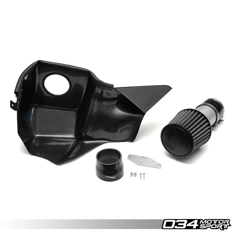 034 Motorsport X34 Carbon Fiber Cold Air Intake (CAI) for B5 Audi S4/RS4 2.7T