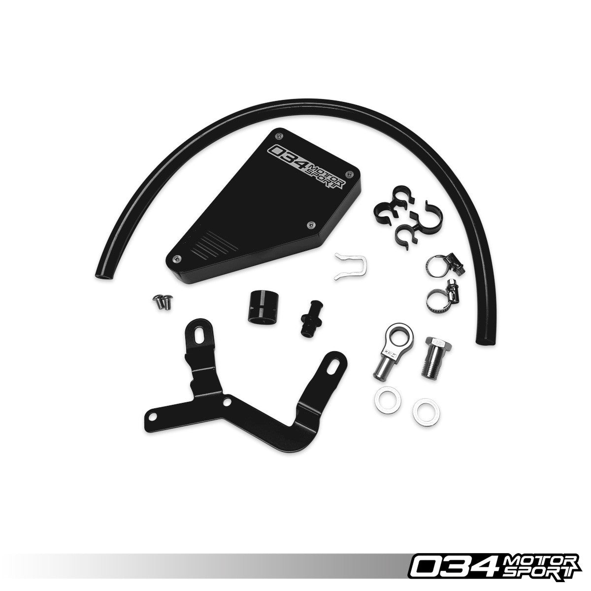 034 Motorsport Billet Aluminum DSG Breather Catch Can Kit for Audi 8V/8V.5 A3/S3