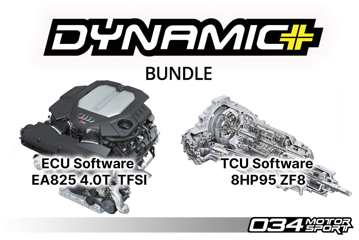 034 Motorsport C8 Audi RS6 & RS7 EA825 4.0T Dynamic+ Performance ECU & 8HP95 ZF8 Transmission Tuning Bundle