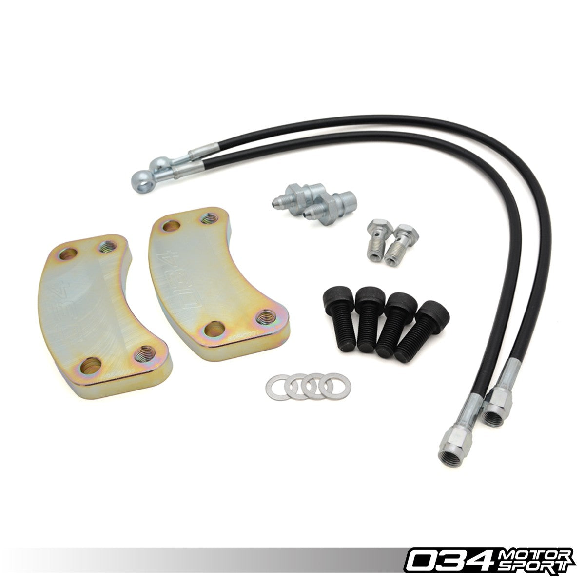 034 Motorsport Caliper Bracket, Rear B5 300mmx22mm Brake Rotor Upgrade