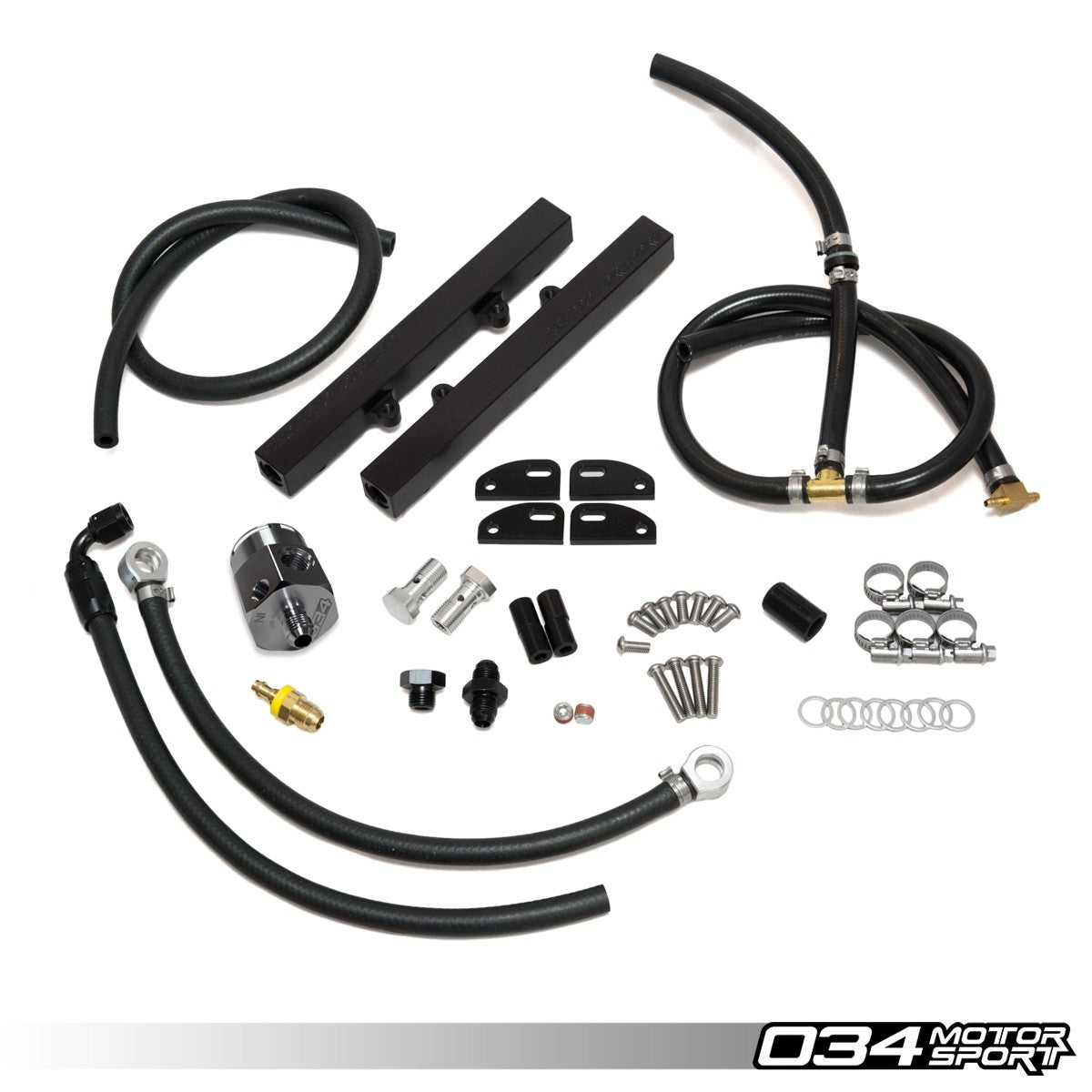 034 Motorsport Complete Fuel Rail Kit, 2.7T S4, Drop-In
