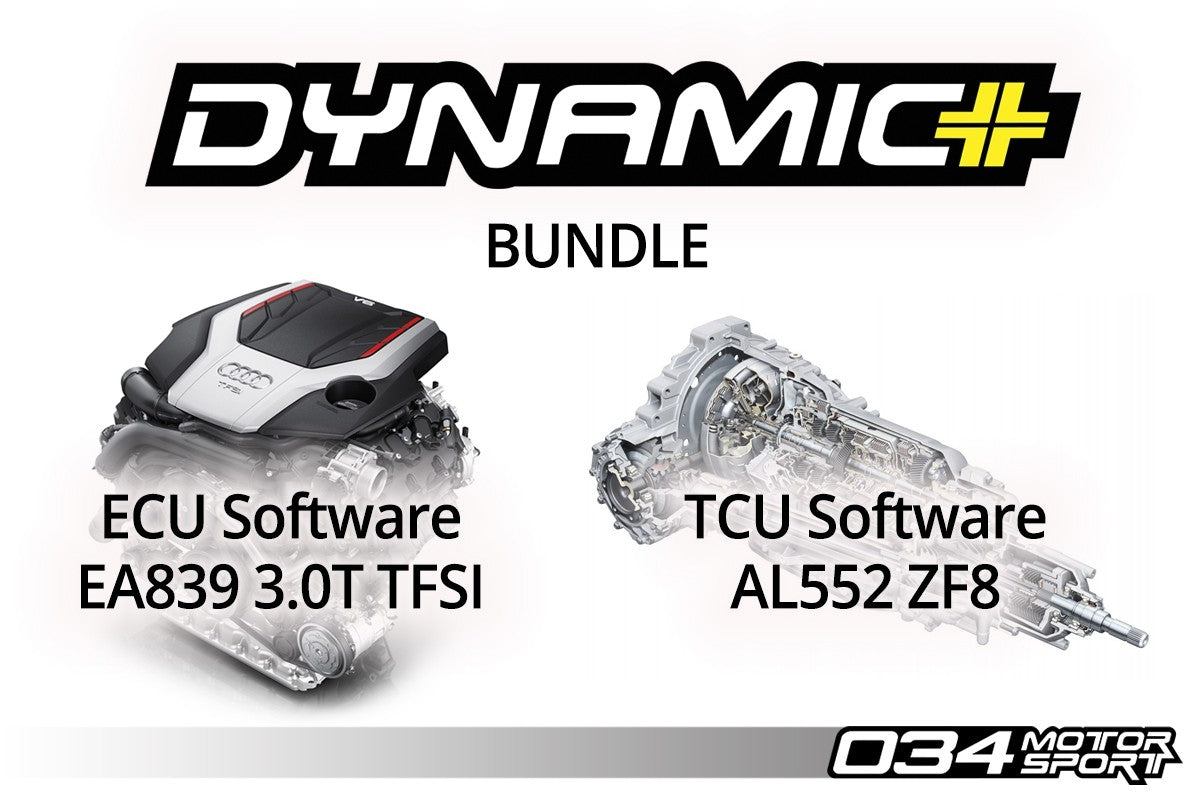034 Motorsport B9/B9.5 Audi S4/S5/SQ5 & 4M.5 Q7/Q8 EA839 3.0T Dynamic+ Performance ECU & AL552 ZF8 Transmission Tuning Bundle