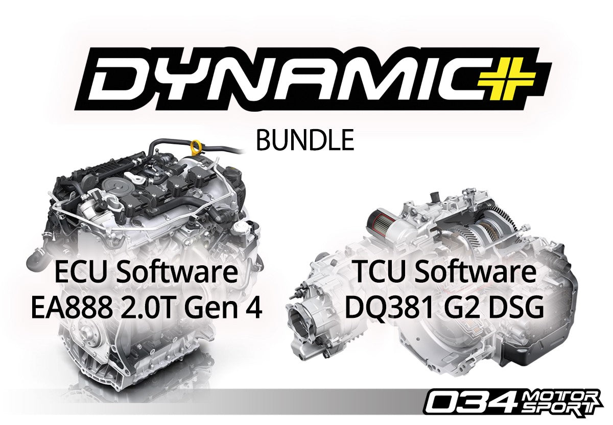 034 Motorsport MK8 Volkswagen GTI EA888.4 2.0T Dynamic+ Tuning ECU & DQ381 G2 TCU Tuning Bundle