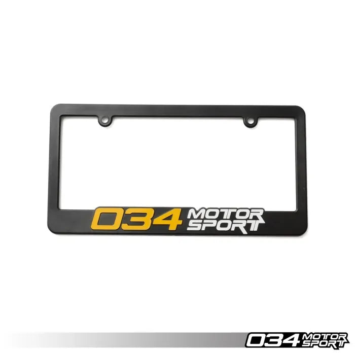 034Motorsport License Plate Frame