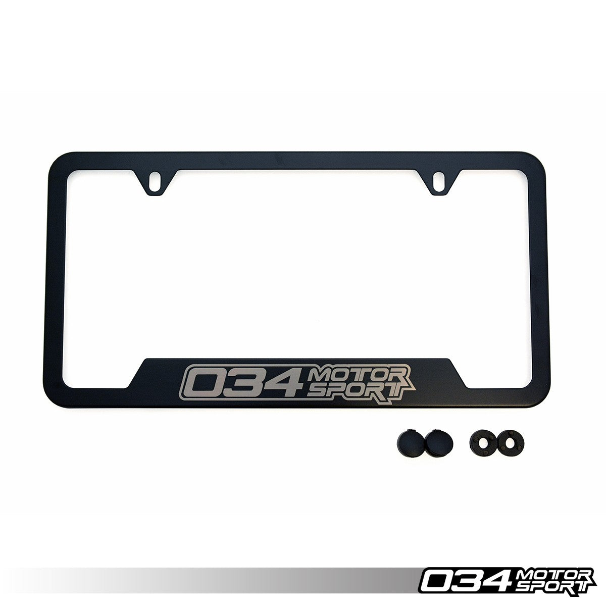034 Motorsport License Plate Frame - Powdercoated Stainless Steel