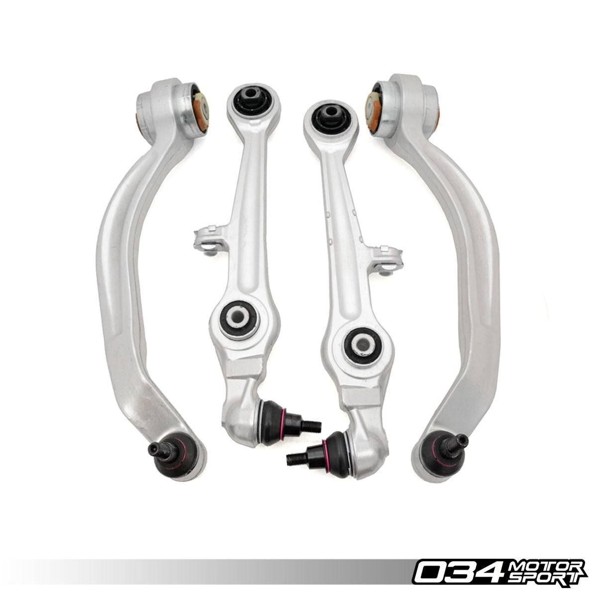 034 Motorsport Density Line Lower Control Arm Kit, B5/C5 Audi A4/S4 & A6, B5 Volkswagen Passat with Steel Uprights