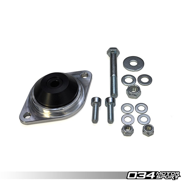 034 Motorsport Transmission/Differential Mounts, Early Audi, Motorsport Spec, Billet Aluminum & Delrin