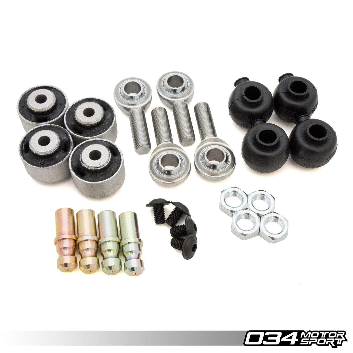 034 Motorsport Rebuild Kit, Density Line Adjustable Front Upper Control Arms for B5/B6/B7