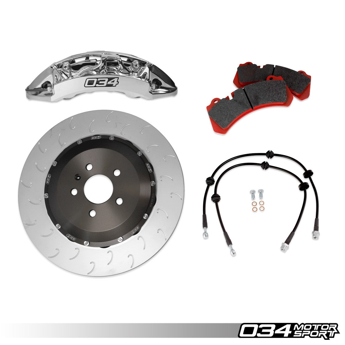 034 Motorsport RS+ Big Brake Package, B8/B8.5 Audi A4/S4/RS4, A5/S5/RS5, & Q5/SQ5