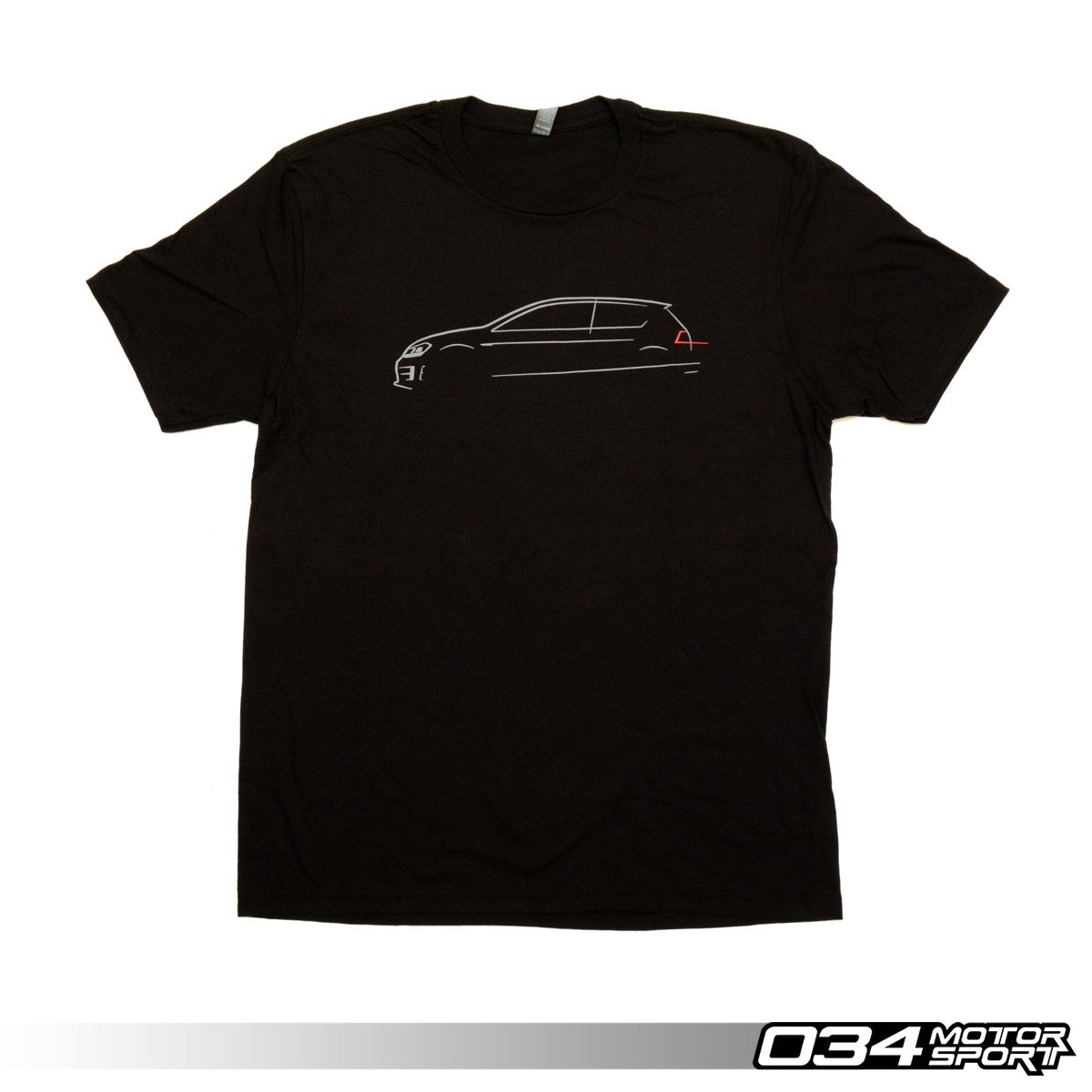 034 Motorsport T-Shirt, MkVII Volkswagen GTI Line Art