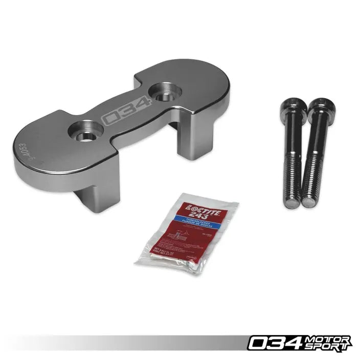 034 Motorsport Transmission Mount Insert, B9 Audi A4-S4, A5-S5-RS5, Q5-SQ5, Allroad, Billet Aluminum