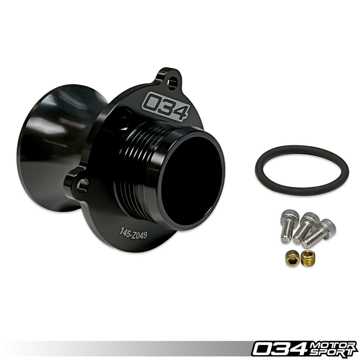 034 Motorsport Turbo Muffler Delete w/ Test Ports, Mk8 Volkswagen GTI