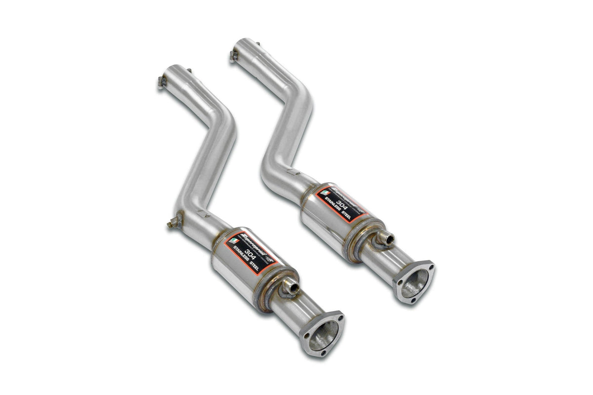 Supersprint BMW E46 M3 Stepped Section 1 Resonated - Dual 2.5"