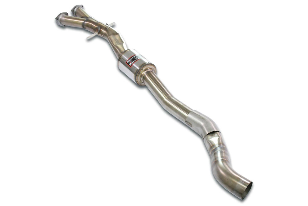 Supersprint BMW E46 M3 Stainless Center Y-Pipe - Resonated