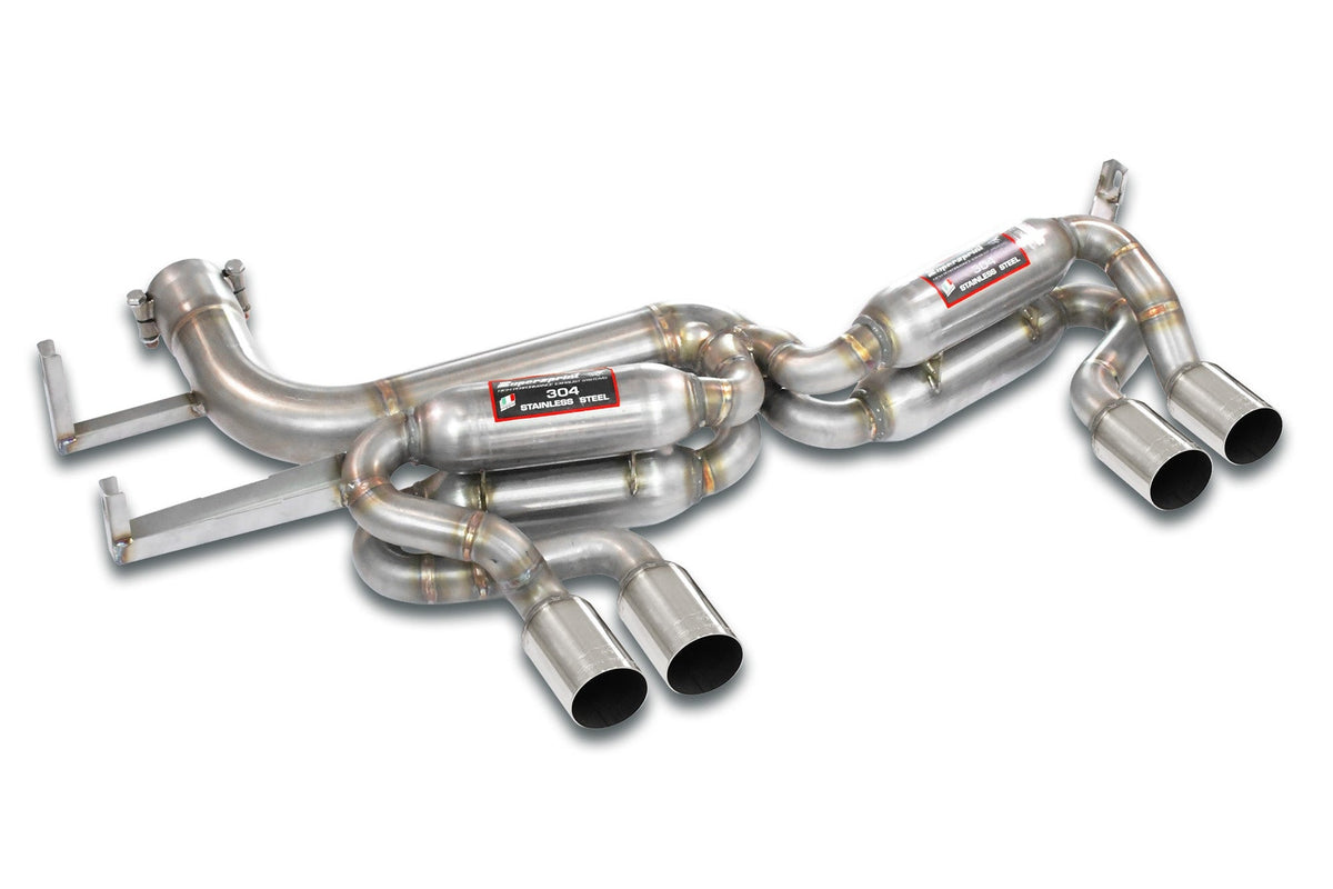 Supersprint BMW E46 M3 Stainless Quad Sonic Rear Exhaust - 4x65mm