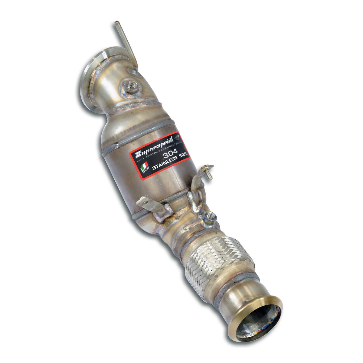 Supersprint BMW F20 / F21 LCI / A90 Supra (B48) Front Pipe Kit + Metallic Catalytic