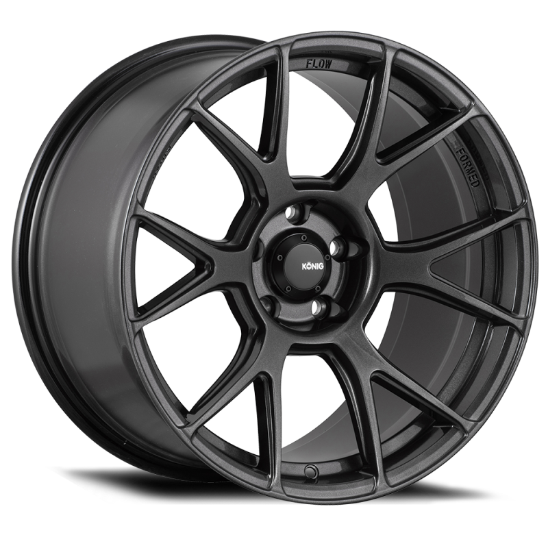 m*e様 カーペンター　Airγ 90ultra L Konig Ampliform 18x8.5 5x108 ET43 Dark Metallic Graphite – AM