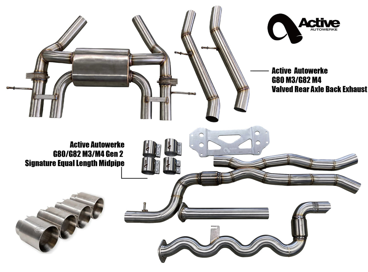 G80/G82 Exhaust Bundle Equal Length