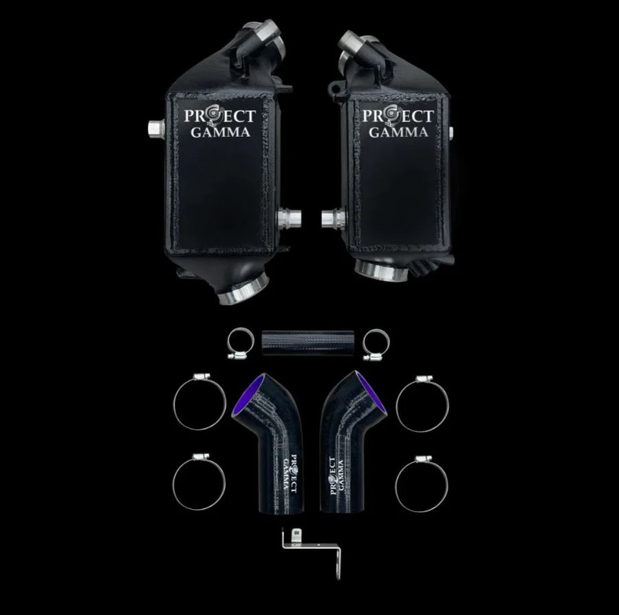Project Gamma BMW M5 | M8 (F90/F91/F92/F93) CHARGE COOLERS AND CHARGE PIPES