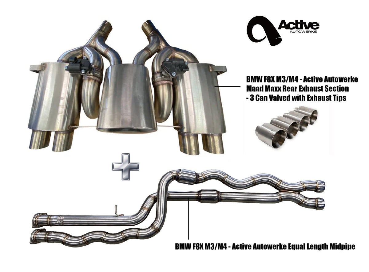 F80/F82 Exhaust Bundle Equal Length