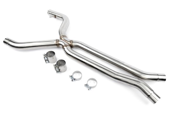 DINAN HIGH FLOW MIDDLE EXHAUST - 2021-2024 BMW M3/M4 Stainless Steel - 3" - G80/G82/G83
