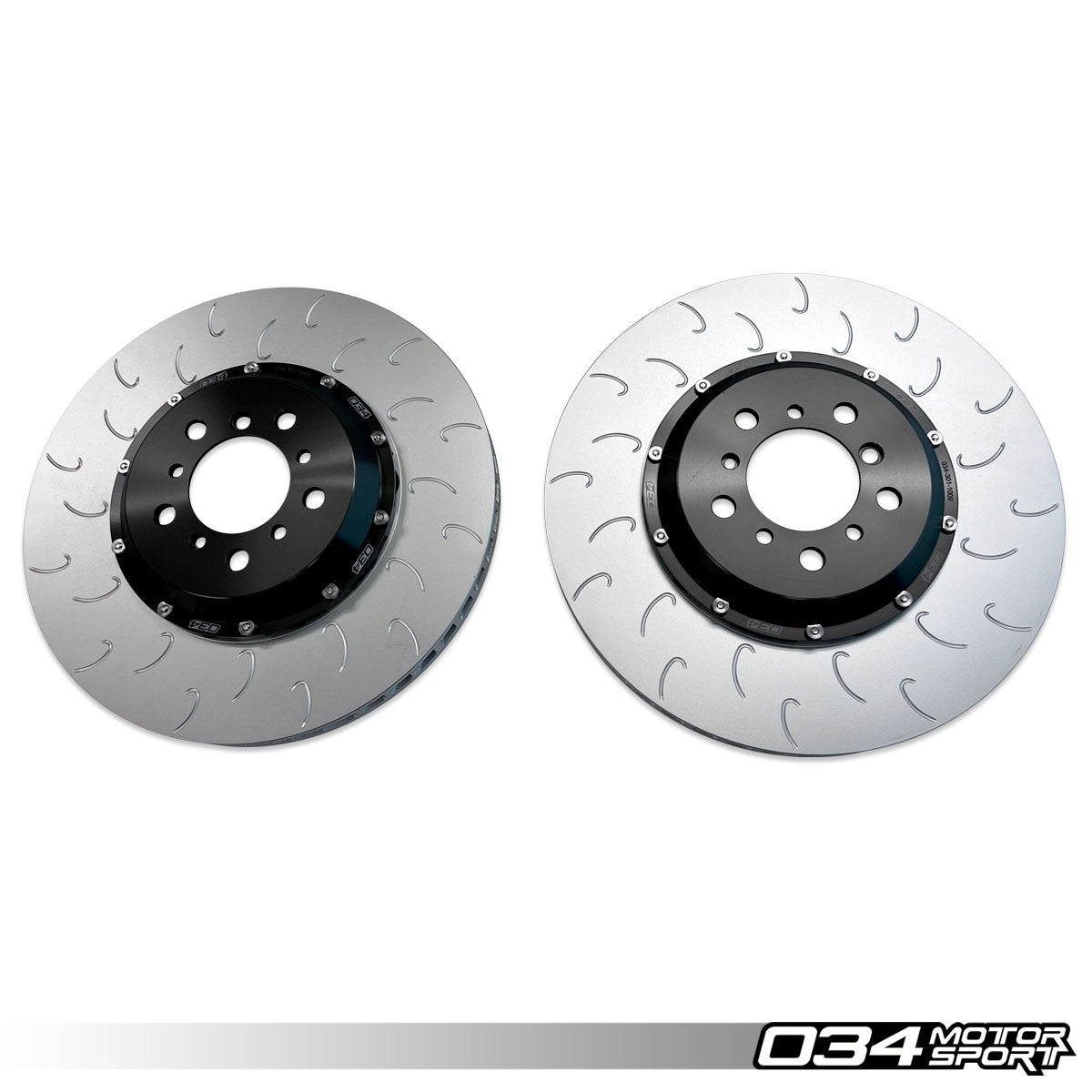 034 Motorsport 2-Piece 380mm Floating Front Brake Rotor Upgrade for BMW F8x M2/M3/M4