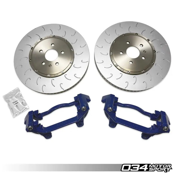 034 Motorsport 2-Piece Floating Front Brake Rotor 375mm Upgrade for Mk ...