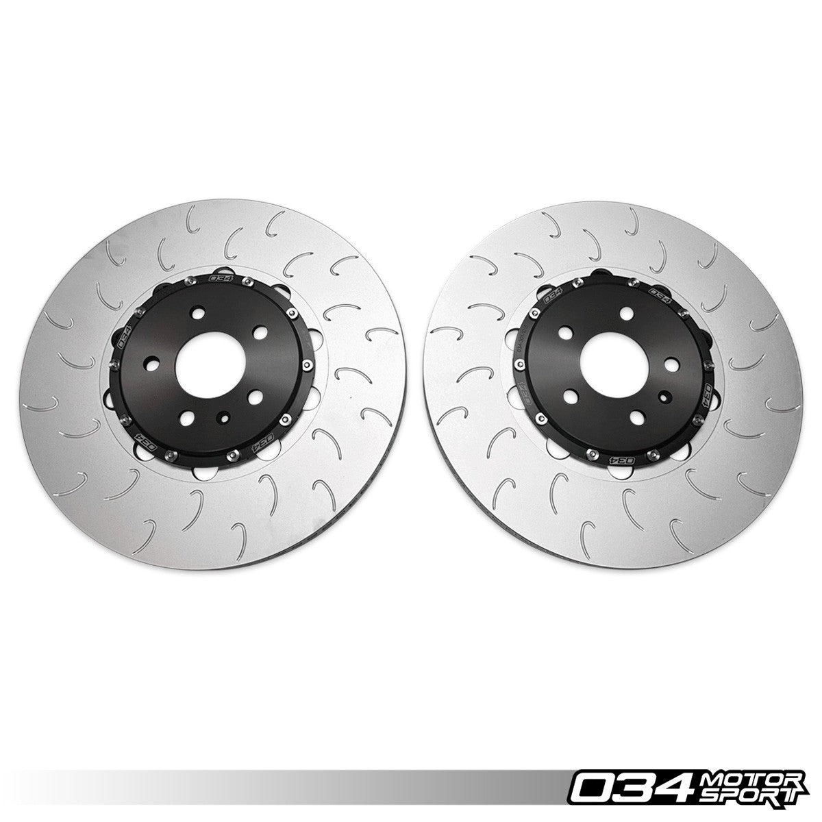 034 Motorsport 2-Piece Floating Front Brake Rotor Upgrade Kit for Audi B8.5 SQ5