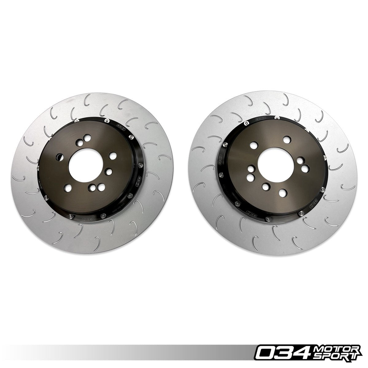 034 Motorsport 2-Piece Floating Rear Brake Rotor Upgrade Kit for F8x M2/M3/M4