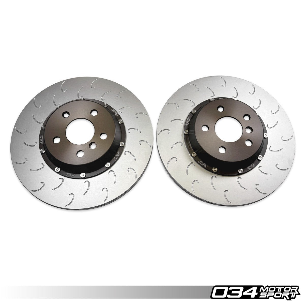 034 Motorsport 2-Piece Floating Rear Brake Rotor Upgrade Kit for G20 BMW M340i & A90/A91 Toyota Supra