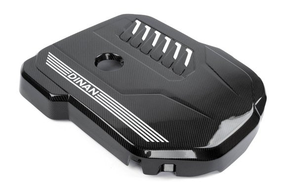 DINAN GLOSS CARBON FIBER ENGINE COVER - 2020-2024 BMW B58D Gloss Carbon Fiber - G01/G02/G20/G22/G23/G26/G29/G42