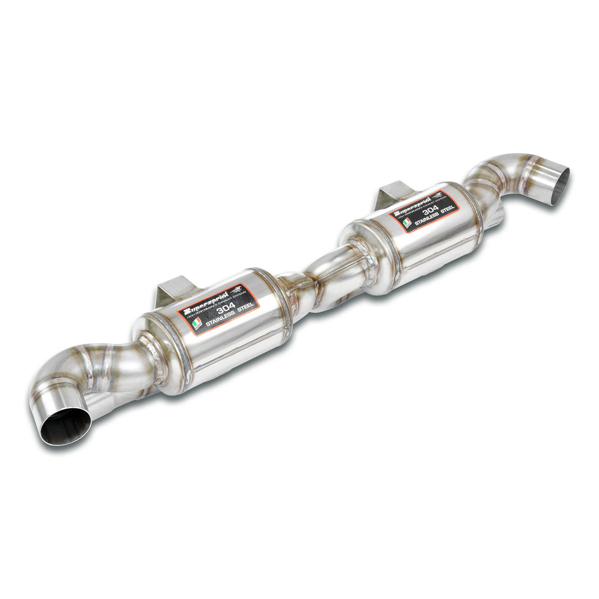 Supersprint PORSCHE 911 (997.1 Series GT2) Rear Exhaust "Racing"