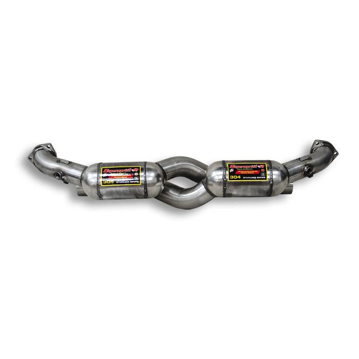 Supersprint PORSCHE 911 (996 Series GT3 / GT3 RS) Front Pipe With Metallic Catalytic Converter
