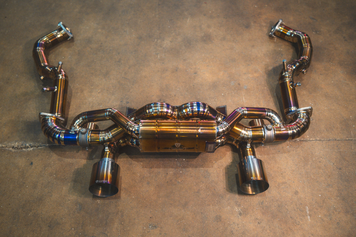 Valvetronic Designs - Valved Sport Exhaust System for Porsche 718 GT4RS/Spyder RS