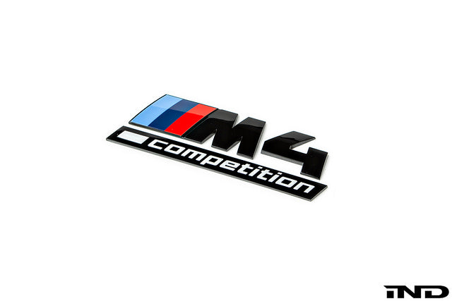 BMW G82 M4 Competition Trunk Emblem