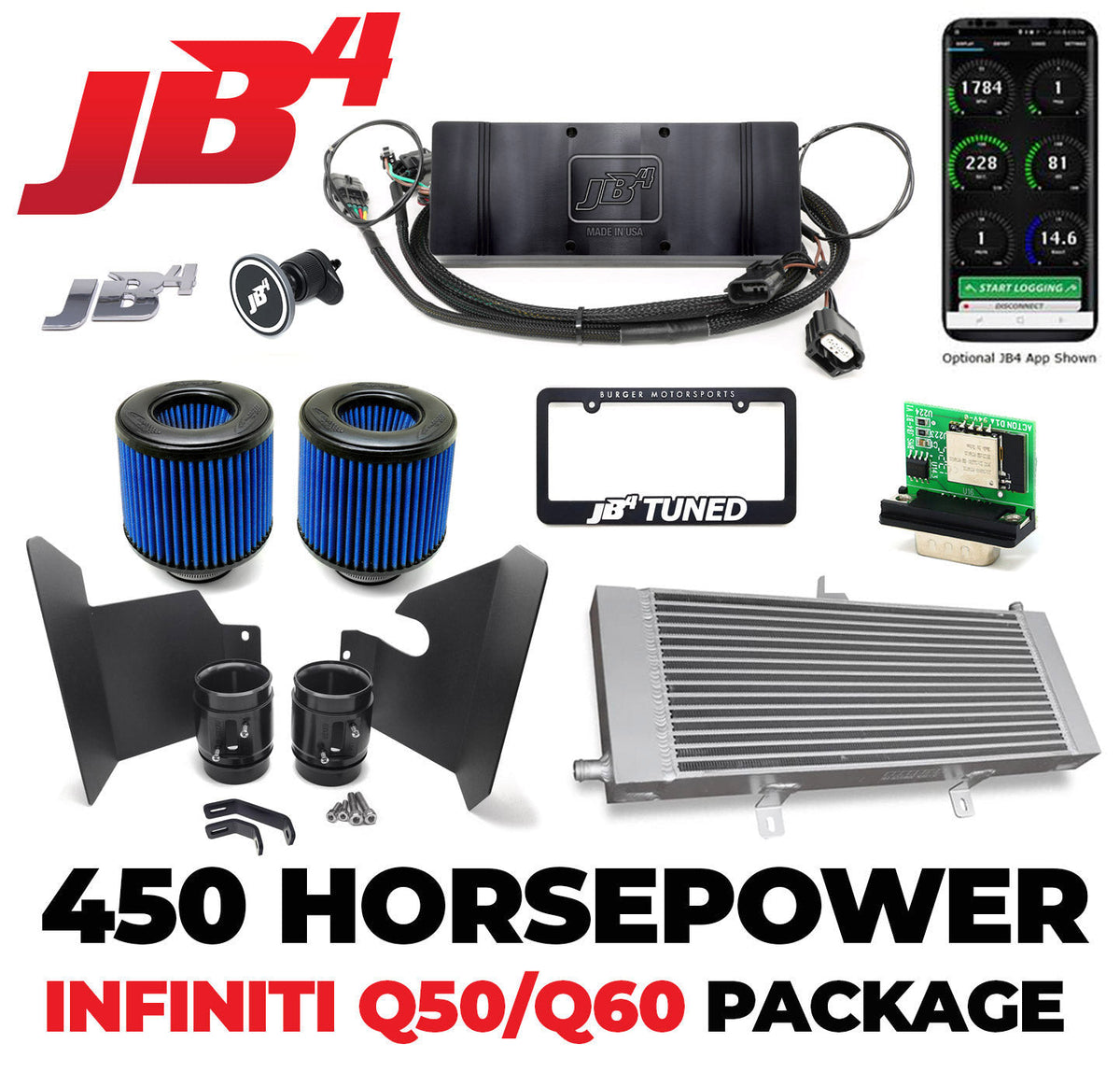 450 Horsepower Infiniti Q50/Q60 Package