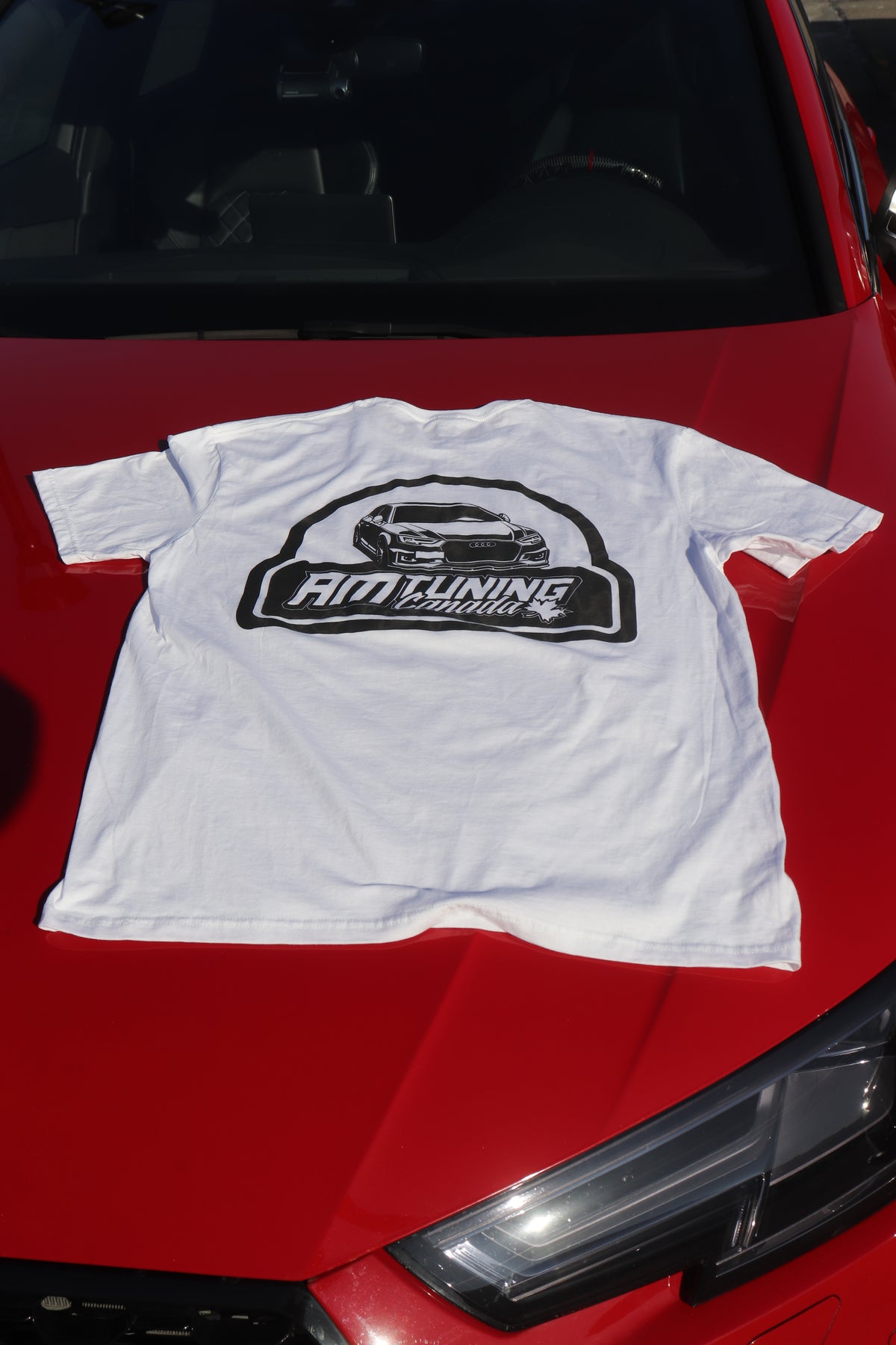 AM Tuning White Audi T-Shirt