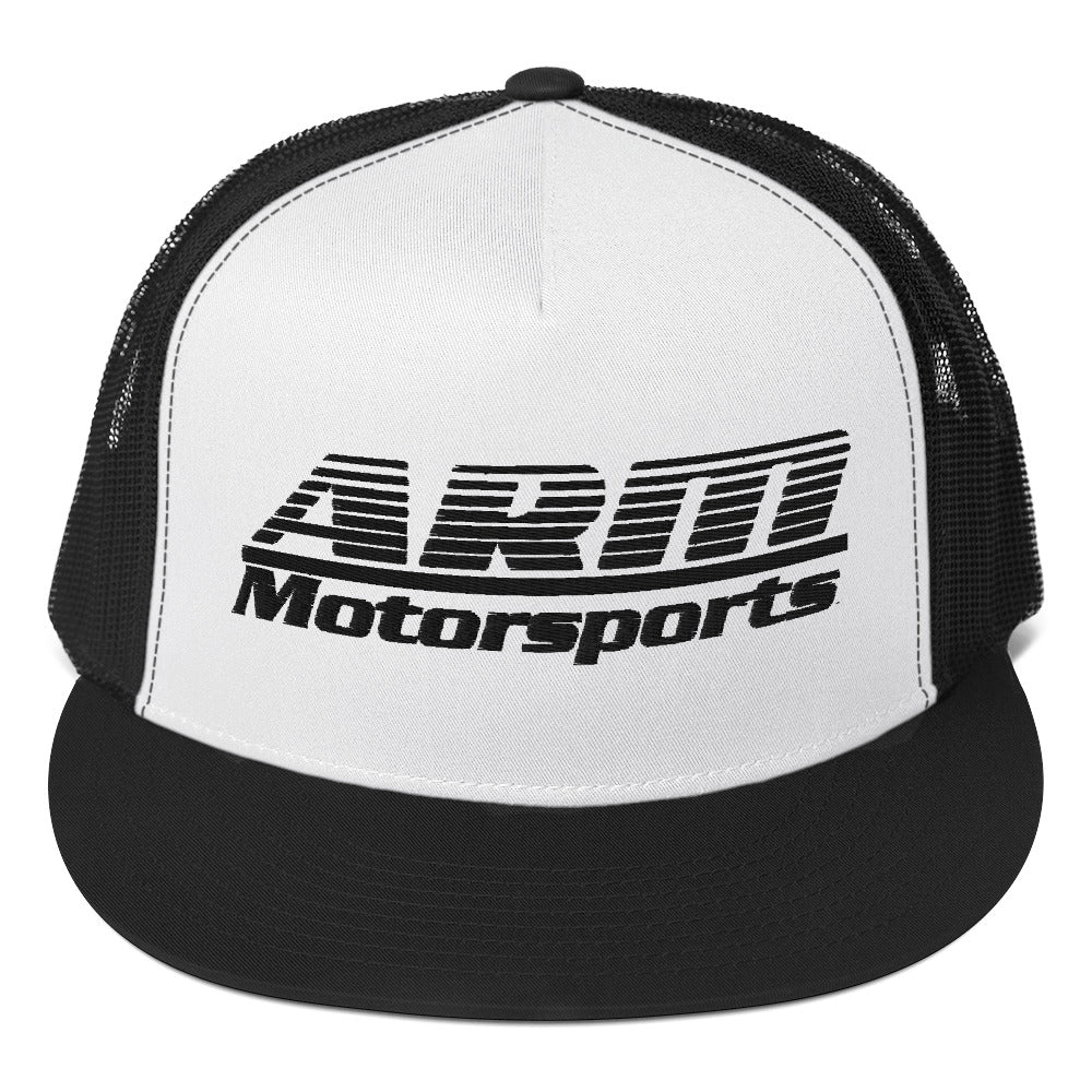 ARM Motorsports - Black/White Trucker Hat