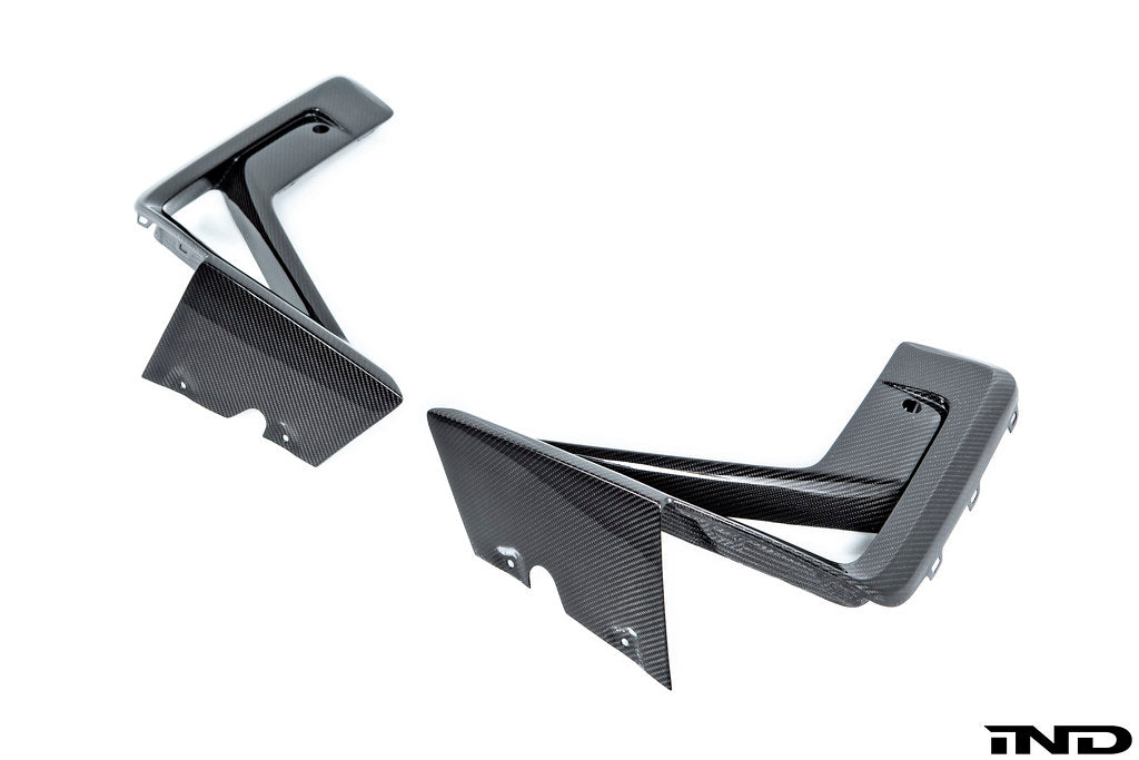 BMW M Performance F97 X3M / F98 X4M LCI Carbon Front Bumper Side Grille Set
