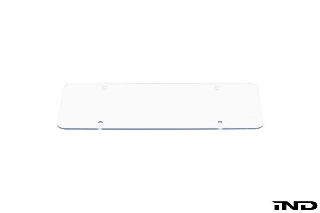 Camisasca UV Impact Resistant License Plate Shield