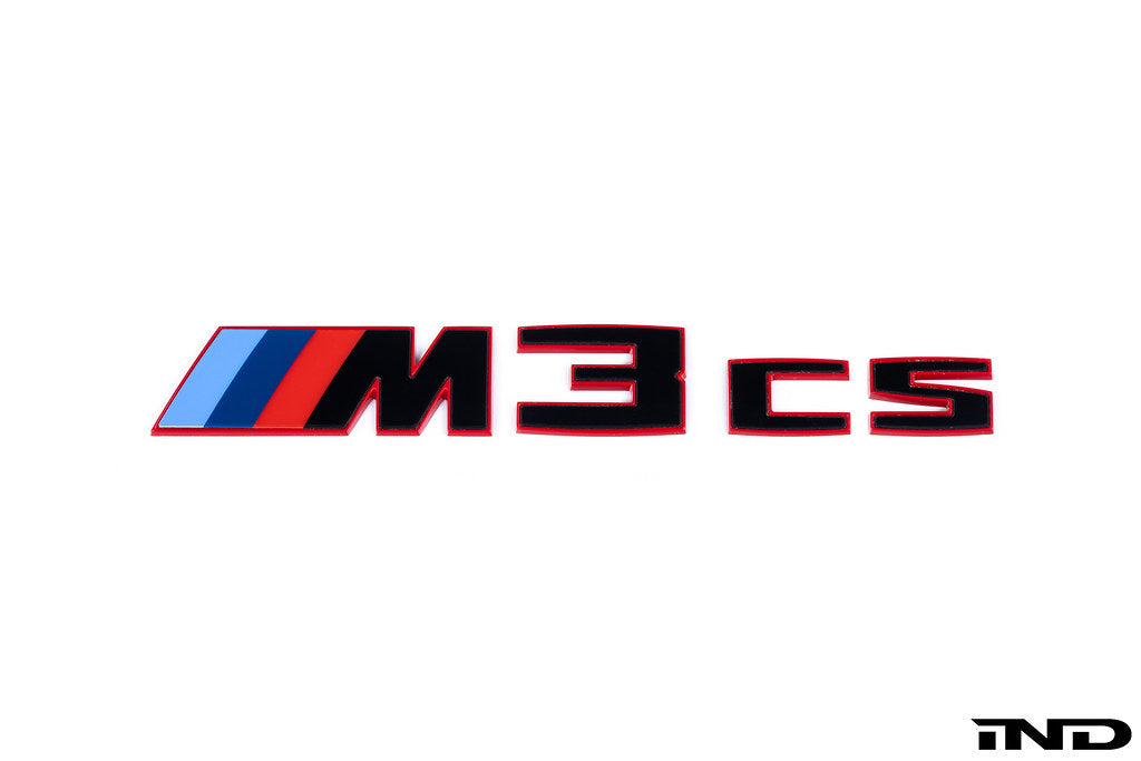 BMW G80 M3 CS Trunk Emblem