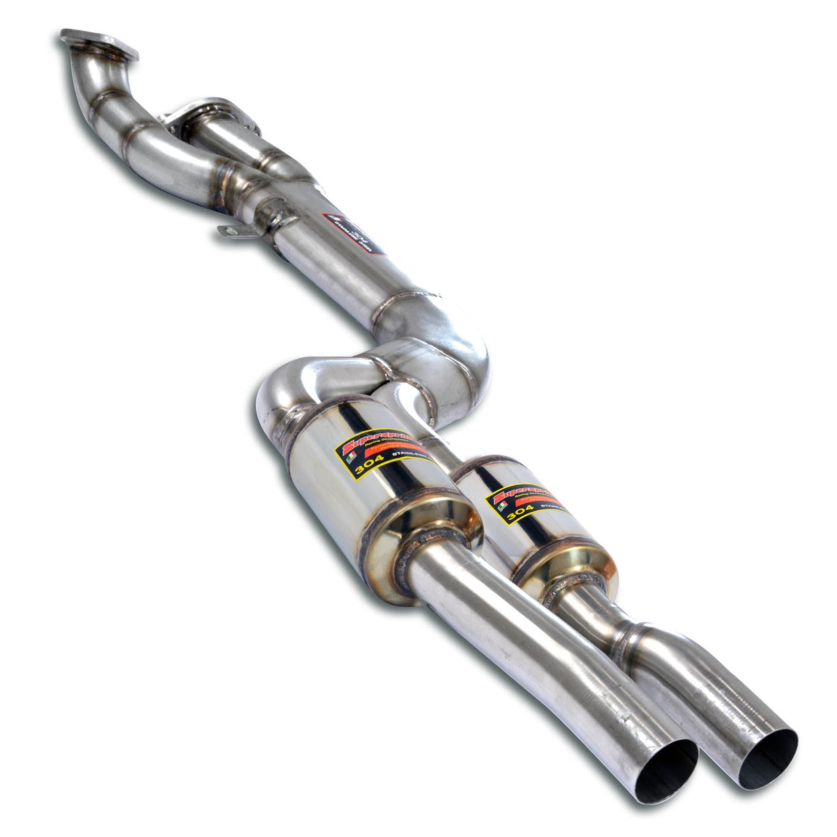 Supersprint BMW G8X M3 / M4 Front J-Pipe - Resonated