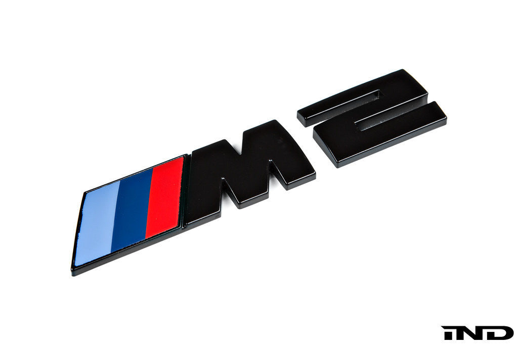 BMW G87 M2 Trunk Emblem - Gloss Black